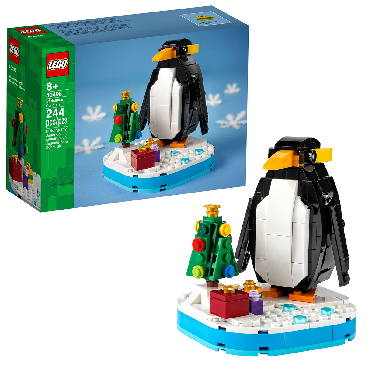 Pjece voldsom overvælde Lego Christmas Penguin 40498 Toys (244 Pieces) - Blocks - AliExpress