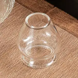 Elegant Matcha Ceremony Starter Bowl with Pouring Spout, 500 ml (Glass Holder)