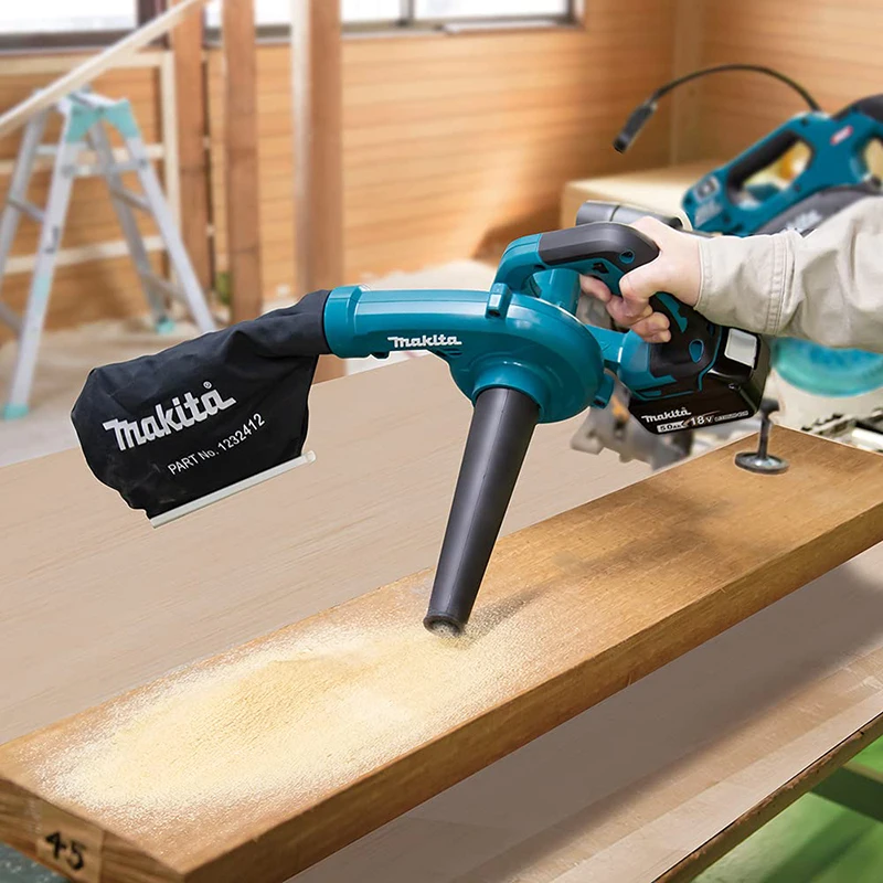 Makita DUB185Z 18V Cordless Handheld Air Blower High Power Blowing Dust and Fallen Leaves Computer Cleaning Blowers Tool Only