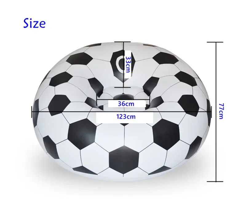 Inflatable Sofa Set Outdoor Inflatable Sofa Football Air Recliner Basketball Bean Bag Sofa Outdoor Garden Inflatable Office Sofa