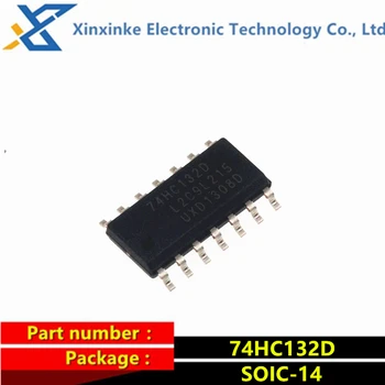 10 pezzi 74HC132D 74HC132 SOIC14 Chip logico SMD IC