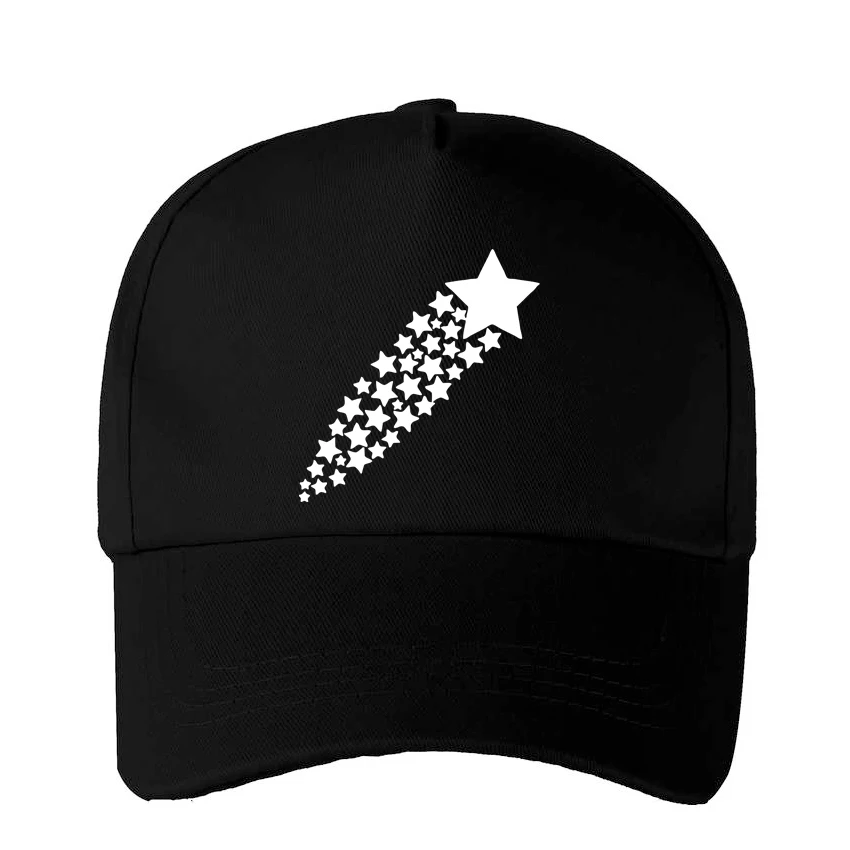 

Made Hat Baseball Cap Adjustable Children Hat Boys Baby Girls Sun Hat Cartoon Fashion Cartoon Five-pointed Star Print Hip Hop Ha
