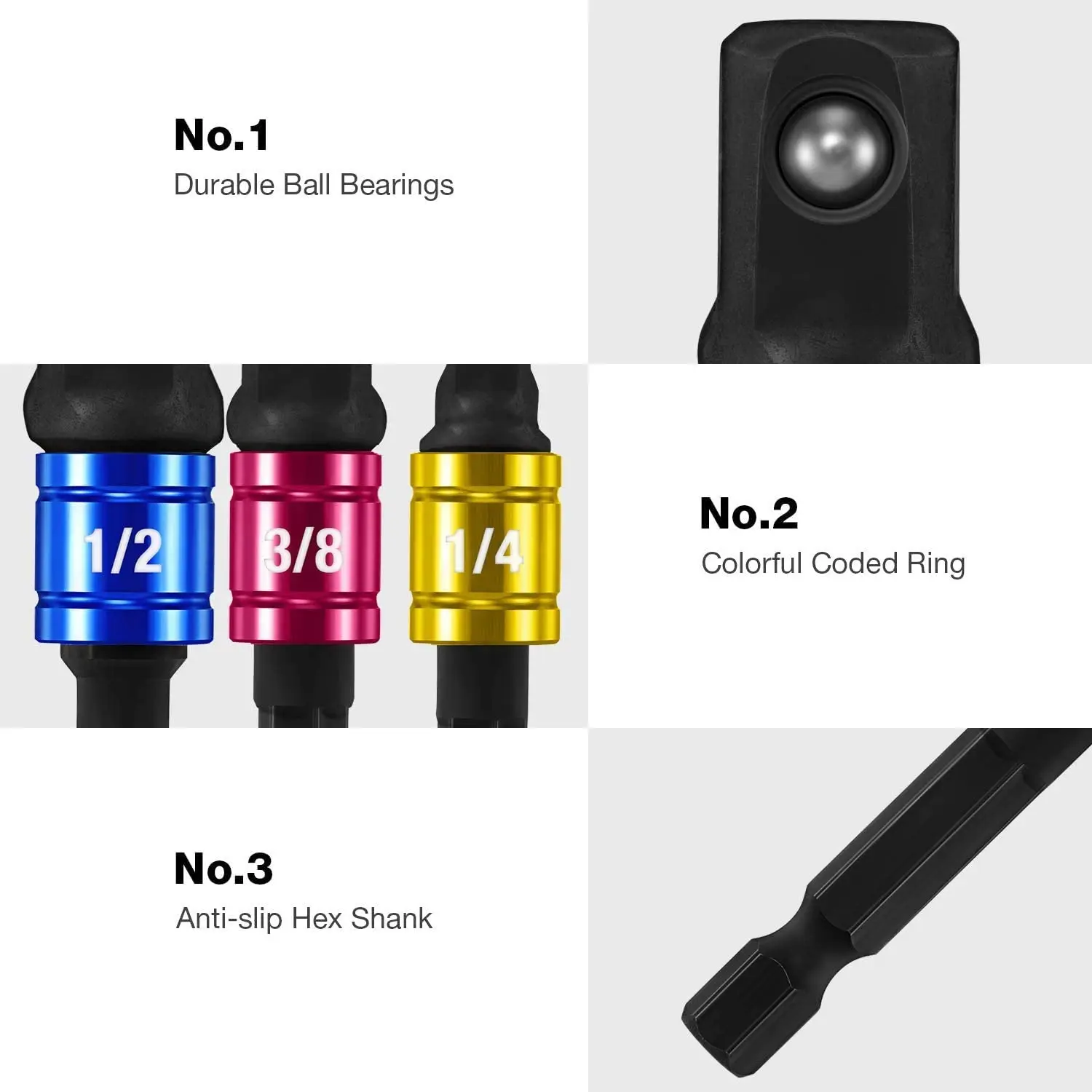 Рисунок 3 - ударные удлинители для дрели