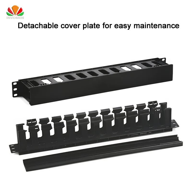 19&rdquo; Cabinet 1U Network Rack Cable Management 12 Ports Thickened Plastic Distribution frame Organizers Panduit AMP Patch Panel rj45 patch panel