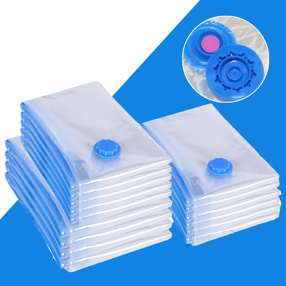 Oversized Vacuum Bag Clothes Storage Bag With Valve Clear