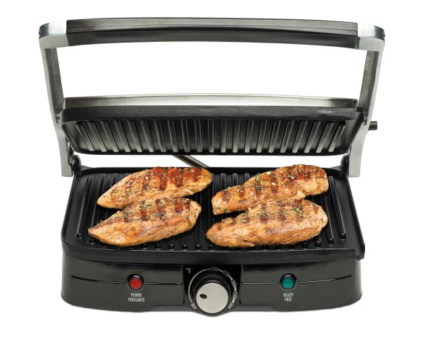 Indoor Grill with Panini Press , Model# 25334-MX