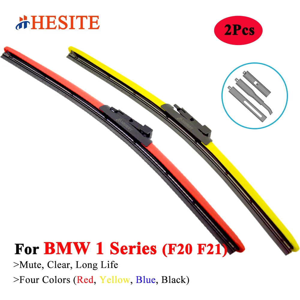 Hesite Colorful Windshield Wiper Blades For Bmw 1 Series Hatchback 3