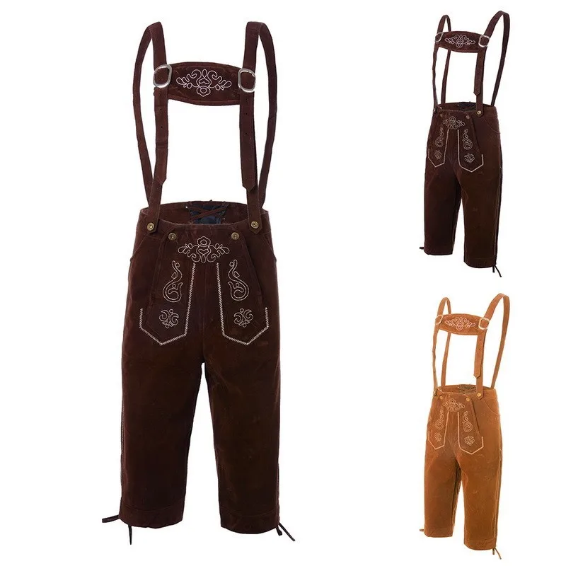 

Мужские костюмы на Октоберфест, баварский официант, фермер, подтяжки Lederhosen, набор для искусственных предметов