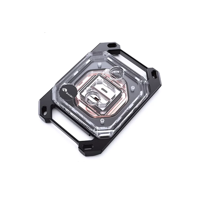 Bloco de Água Bykski-cpu para Am5 Am4 Am3 Ryzen Cpu Refrigerador Acrílico Poc v3 Micro Canal 0.2 mm - Imagem 5