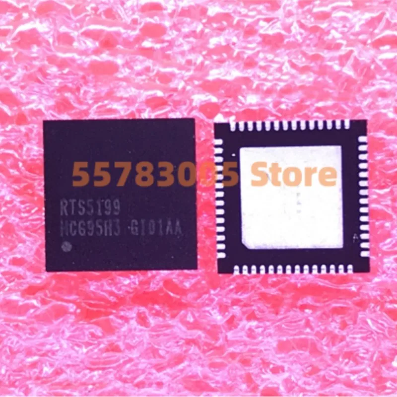 

5PCS New RTS5199-GRT RTS5199-GR Silk screen RTS5199 QFN64 Card reader driver chip IC