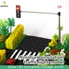 2PCS HO Scale Model Traffic Lights  with Controller ForTrain Railway Railroad Diorama Layout 3