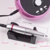 Professional Manicure Drill Machine 45000RPM Electric Nail Drill Machine White Pink Purple Nail Sander Gel Cuticle Remove 4