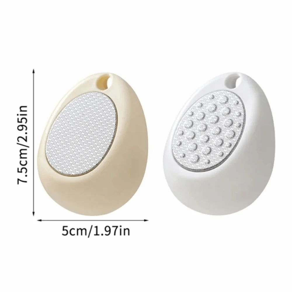 Portable Double-sided Foot Grinder Handheld Professional Dead Skin Callus Remover Effective Heel Cleaning Foot Care Tool