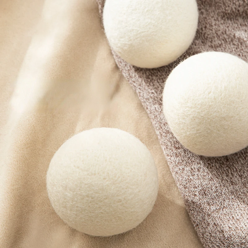 5cm/7cm Reusable Laundry Dryer Wool Ball Household Anti-winding Ball Clothing Quick Drying Artifact Pure Cotton Wool Drying