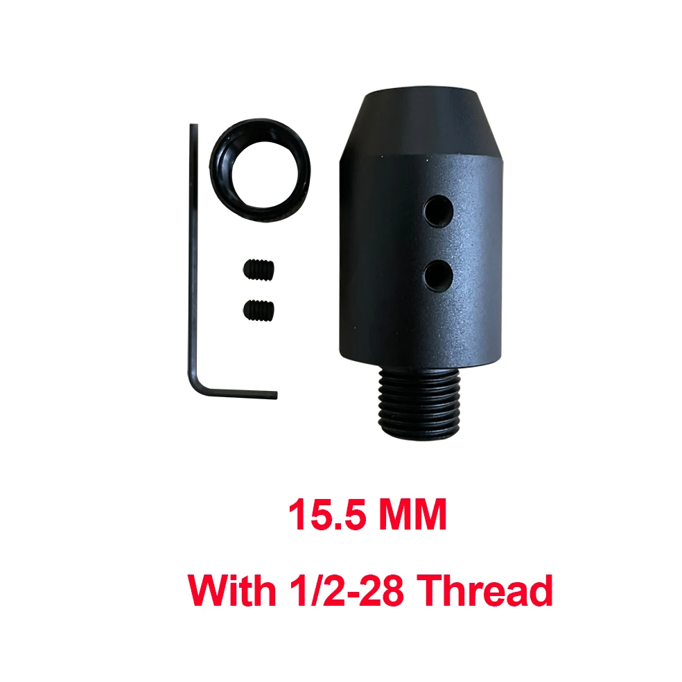 Barrel End Threaded Adapter 1/2-28 Adapter 13 14 15 15.5 16 mm diameter barre thread repair insert kit