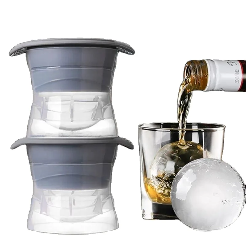 

Food Grade Tray Mold Ice Cube Makers Flexible Silicone Cube Shapes for Whiskey Ice Mold