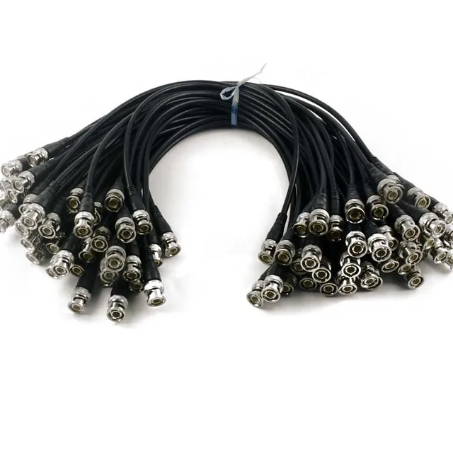 RG58 Coaxial Cable Con BNC Macho A BNC Macho Conectores 50 Ohm 3Pies 2uds Unique Bargains Cables Coaxiales De Video