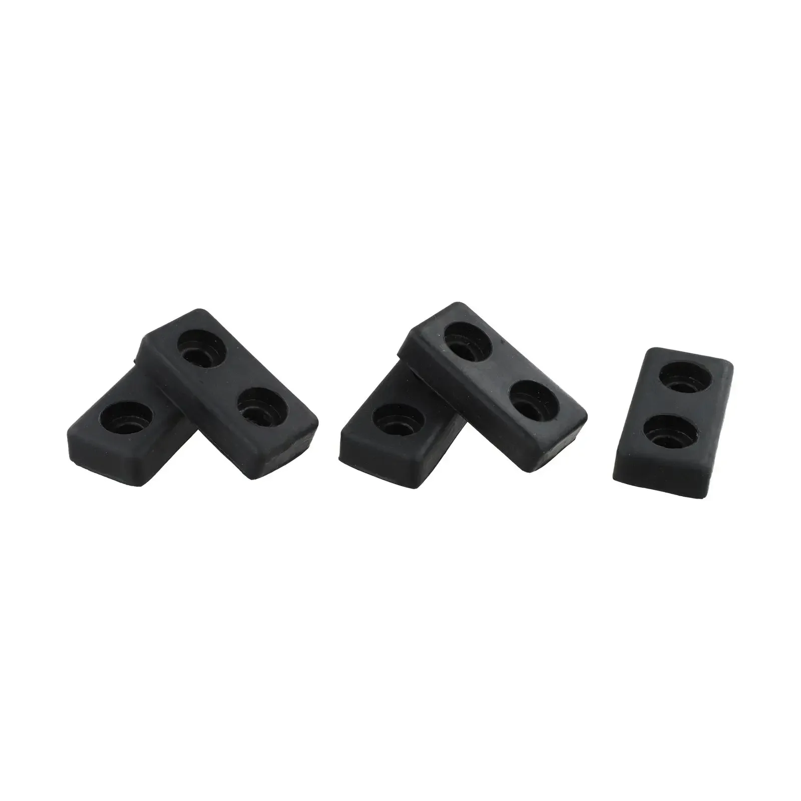 Gym Use Home Use Rubber Pads Bumpers Pads Gym Equipment Rubber Pads Workout Support Long-lasting Use Simple Installation