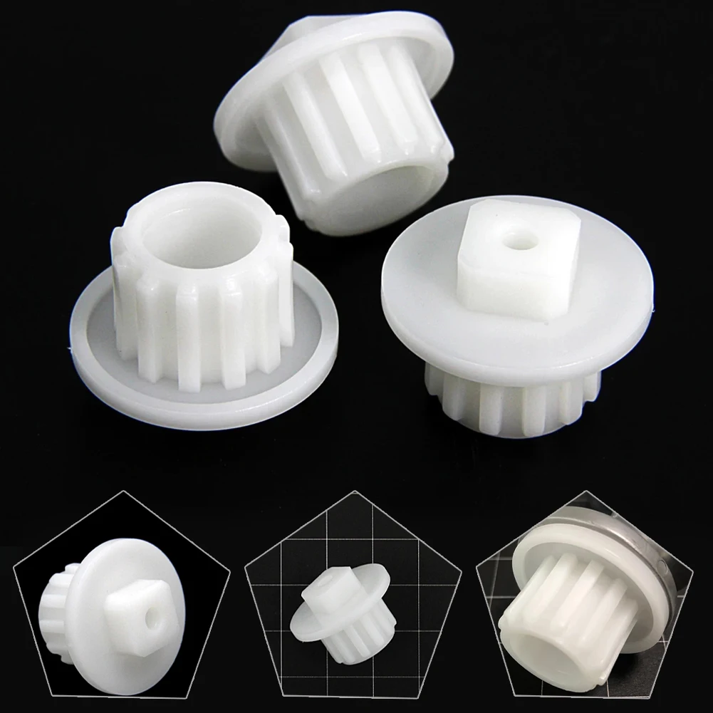 3XMeat Grinder Plastic Gear For Zelmer 886 887 MFW3520 3630 HR2725 Mincer Pinion Screw Coupling Spare Parts