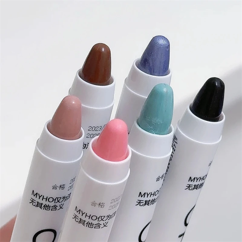 Eyeshadow pen Star Diamond Highlighter Pen Series 608 Highlighter Eye Head Brightening Silkworm Pen Flash Eyeshadow Matte White Pearl