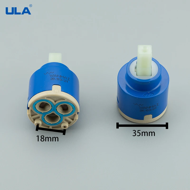 Watersaving Replacement Ceramic Spool Water Mixer Tap Faucet Cartridge Kitchen Bathroom Faucet Replace Part 1PC faucet cartridge mixer tap replacement