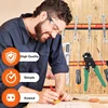 Heavy-duty Magnet Tool Bar Strip Rack,Magnetic Tool  Holder,Wrench Organizer Wall Mounted Storage Tool Bar Strip Rack Space-Save 4