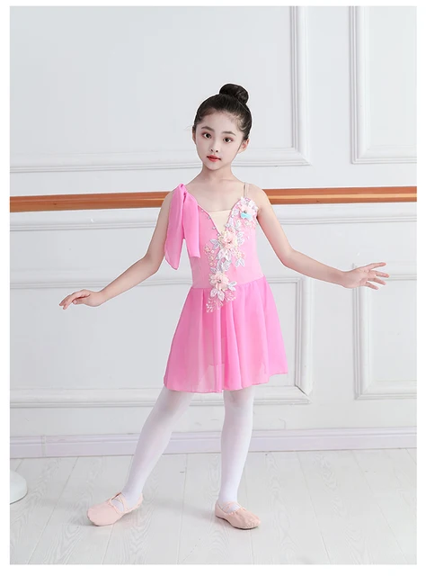 Gonna Ballerina Per Bambina - Chiffon, Stratificata, Regolabile, Per Danza E Ginnastica - Foto 4