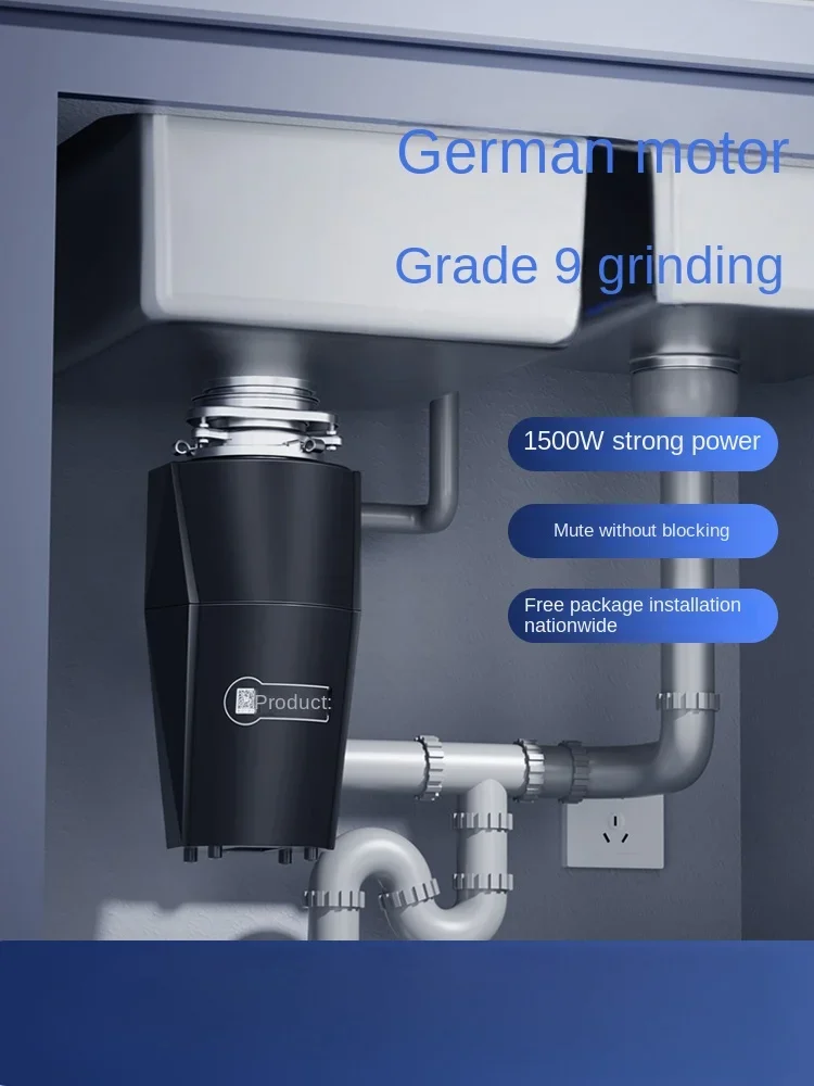 

German motor kitchen waste disposer kitchen household wet food kitchen food sewer grinder grinder sink