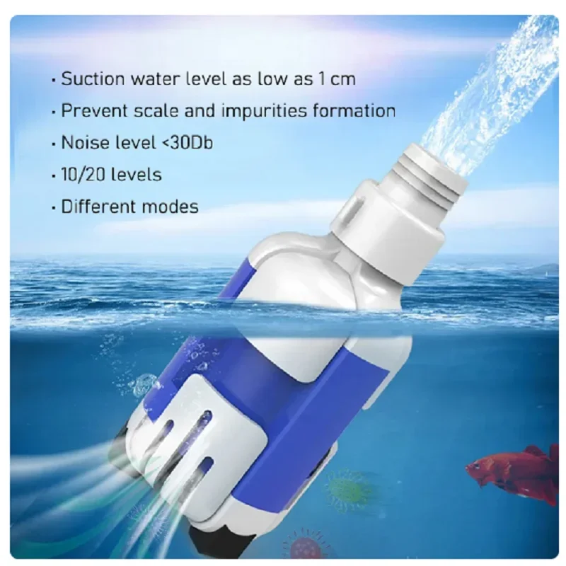 ZKSJ BS Series Aquarium Pump DC Inverter Bottom Suction Submersible Frequency Conversion Adjustable Speed  Super Quiet Pump 2