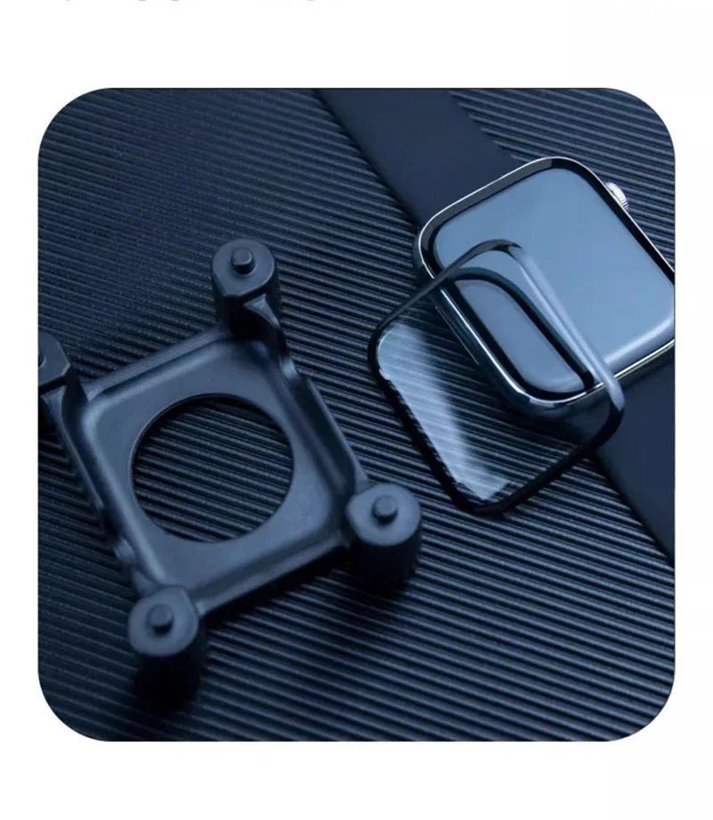 Premium Screen Protector Film with Positioning Tool for Apple Watch - Multiple Sizes Available