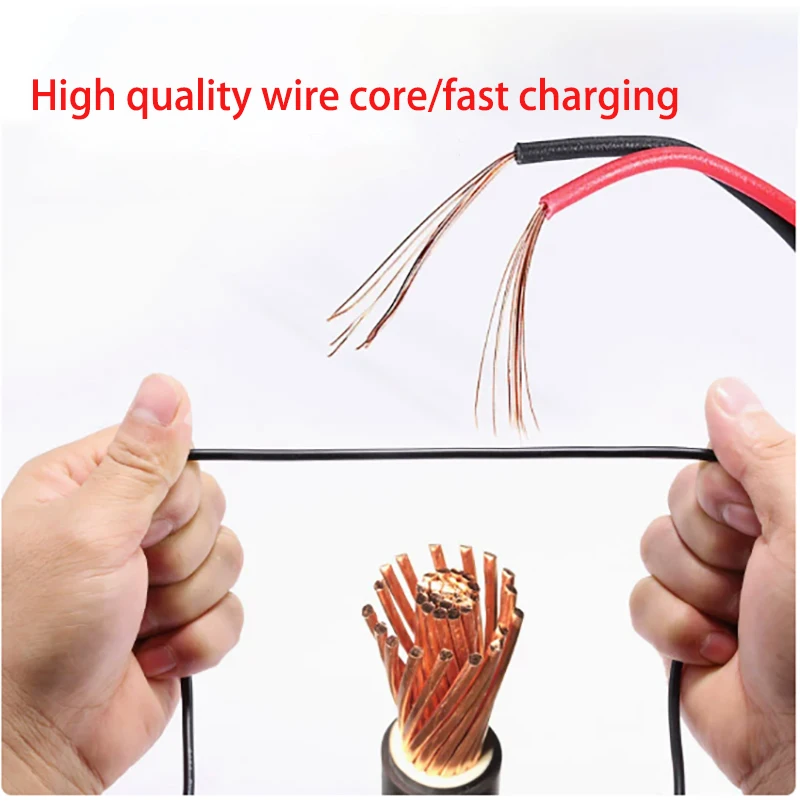 Compact Dual Right Angle USB 2.0 Charging & Data Cable - 25CM