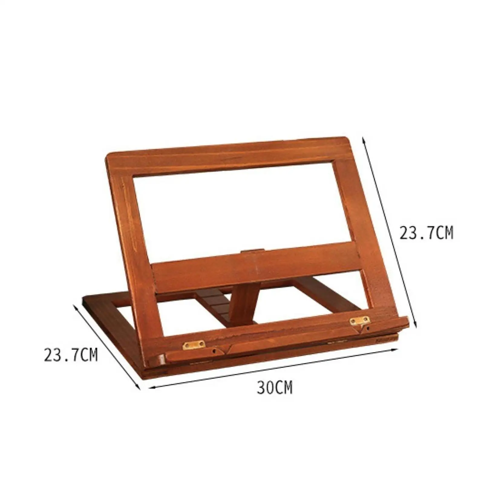 나무 책꽂이 요리책 홀더 우아한 각도 조절 가능 다용도 재사용 가능 랙 테이블탑 북 레스트 가정 사무실 주방용