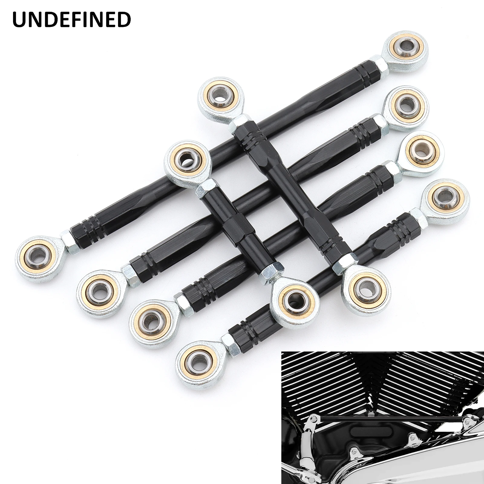 M6 40mm-280mm Motorcycle Gear Shift Rod Linkage For Harley Yamaha Kawasaki Honda Suzuki Aprilia Benelli BMW Ducati Universal