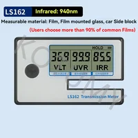 High Precision LS162 Similar Glass Window Tint Meter Solar Film Transmission Meter VLT UV IR Rejection Tester 2