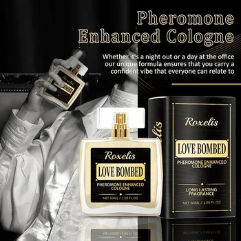 50ml Perfumes Originales Para Hombre High Quality Bold Attraction Confidence Infused Long Lasting Pheromones Scent Spray