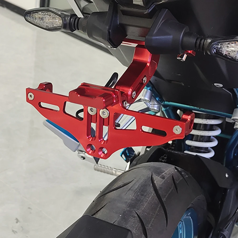 후면 번호판 거치대 브래킷 테일 깔끔한 펜더 제거 키트, Aprilia RSV4 R/RR/RF RS 660 Tuono V4 1100 RSV 1000 Mille R용