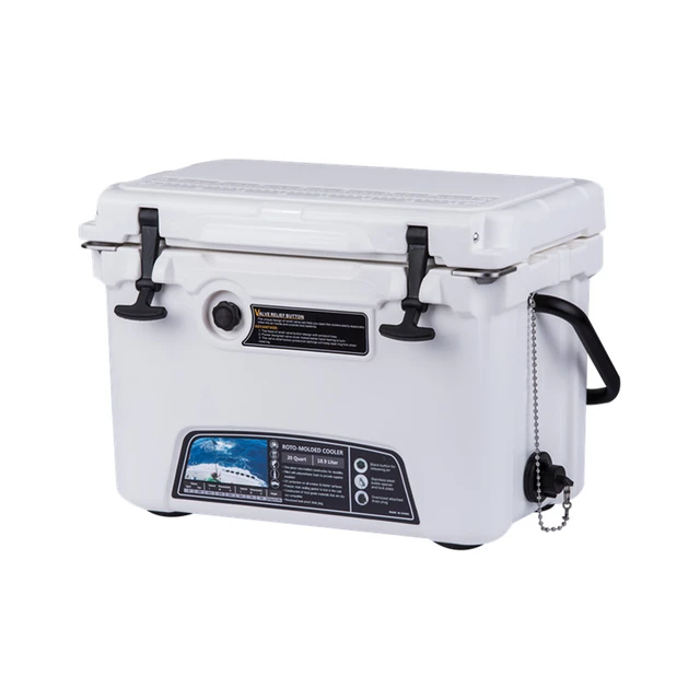 China Plastic Fishing Cooler Box Small Rotomolded Fish Ice Cooler