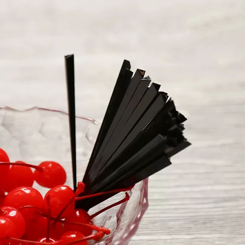 500pcs 9cm Food Picks Fruit Skewers Fork Sticks et Cupcake Toppers Cocktail Wedding Festival Party Decoration
