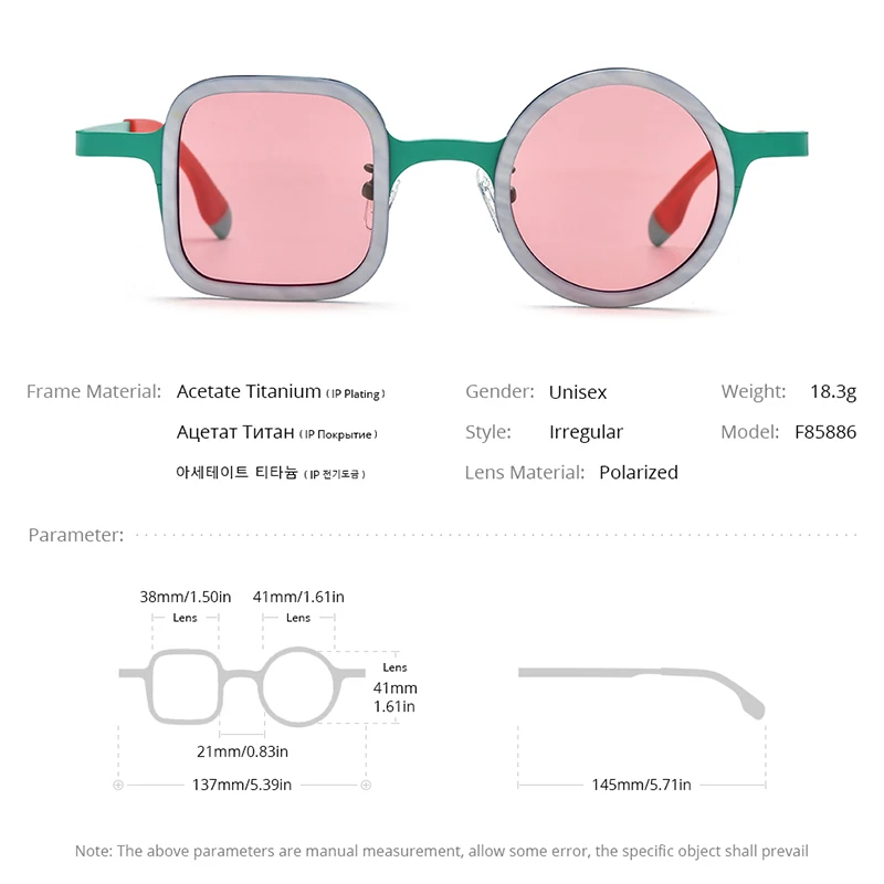 고전과 트렌드의 완벽한 조화: FONEX Acetate Titanium 선글라스