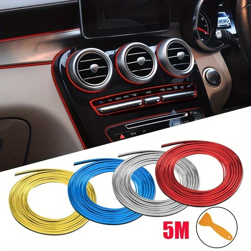 Flexible Car Interior Moulding Decoration Strips