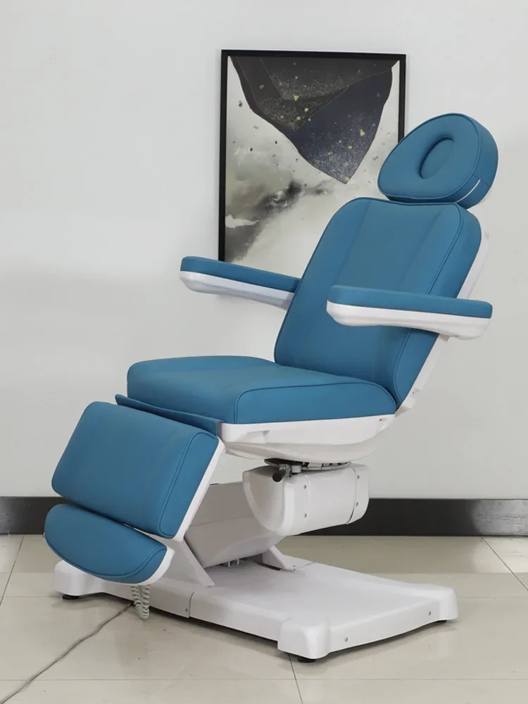 

Beauty Folding Bed Tattoo Bed High-End Beauty Dedicated Split Leg Rotating Pedicure Chair