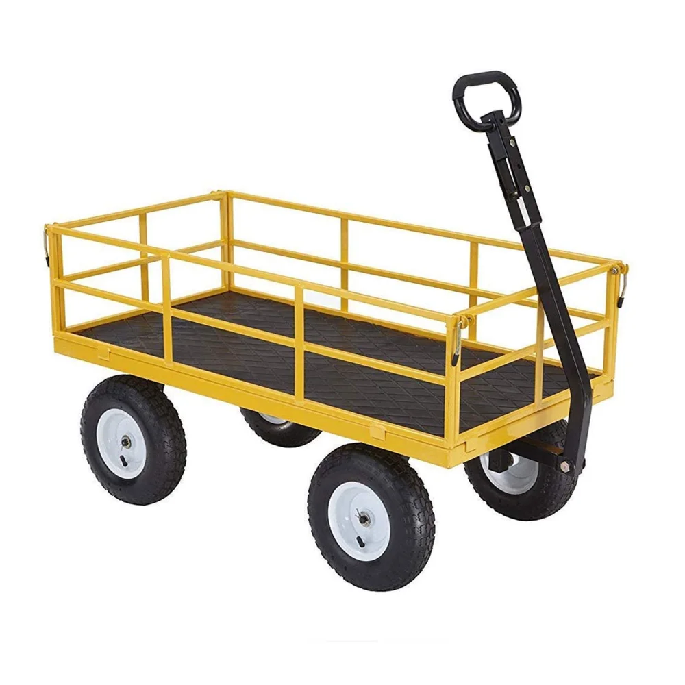 

Новые тележки Gorilla GOR1201B 1200-lb. Сверхпрочная стальная тележка, шины 13 дюймов