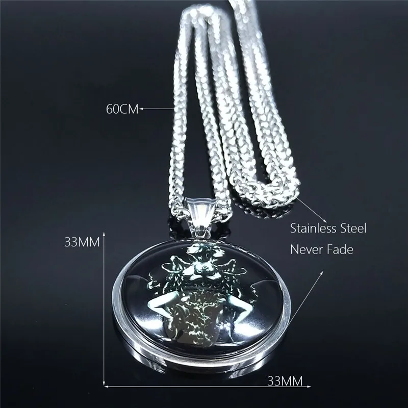 Lucifer Sigil Stainless Steel Pendant Necklace