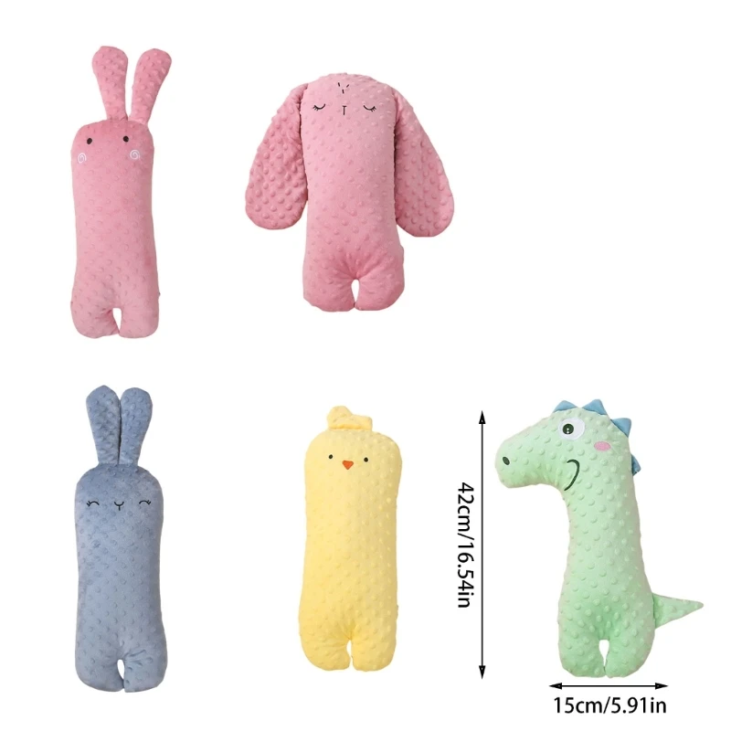 Newborns Cuddly Pillow Infant Side Sleep Cushion Breathable Comforting Pacify Soothing Toy for Restful Sleep 6