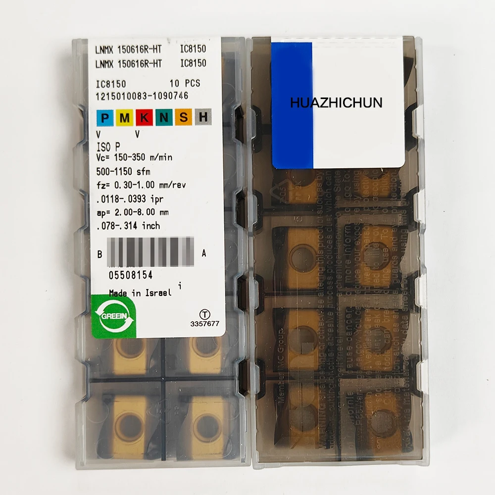 

Твердосплавные пластины HUAZHICHUN LNMX 150616R-HT IC8150, фрезерный станок