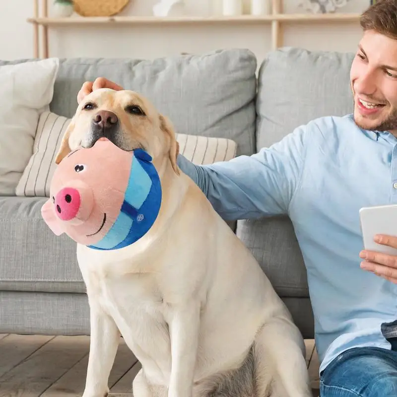 Pet Bouncing Jump Doll Kids Toys Funny Talking Animal Doll Cat Dog Toys Singing Bouncing Pig Electric Plush Toy Children Gifts