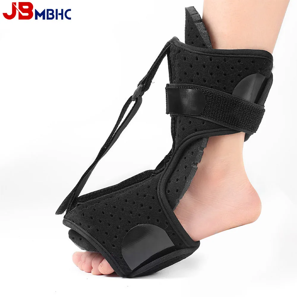 

Foot Splint Ankle Support Brace Plantar Fascia Foot Drop Varus Orthosis Feet Orthotic Brace Tendonitis Heel & Ankle Pain Relief