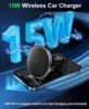UYUXIO Magnetic Car Mount Phone Holder 15W Fast Charge Air Vent Strong Magnet Wireless Car Charger for iPhone 16 15 14 12 13