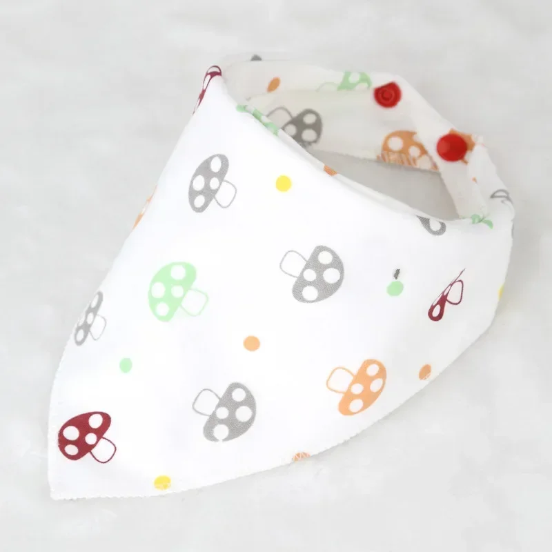 Baby Bib Cotton Bib Set Cotton Bib Baby bibs triangle double layers cotton baberos Cartoon Character Animal Print baby bandana bibs dribble