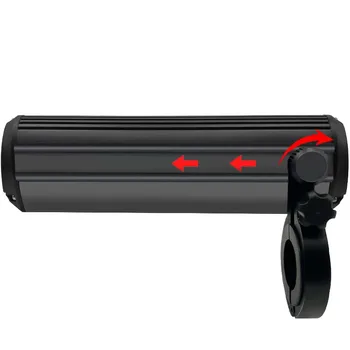 الألومنيوم الدراجة حامل مصباح ل 8000mAh 5 LED الدراجة الخفيفة مقاوم للماء USB قابلة للشحن LED إضاءة دراجة هوائية 5200 لومينز مصباح يدوي - Image 3